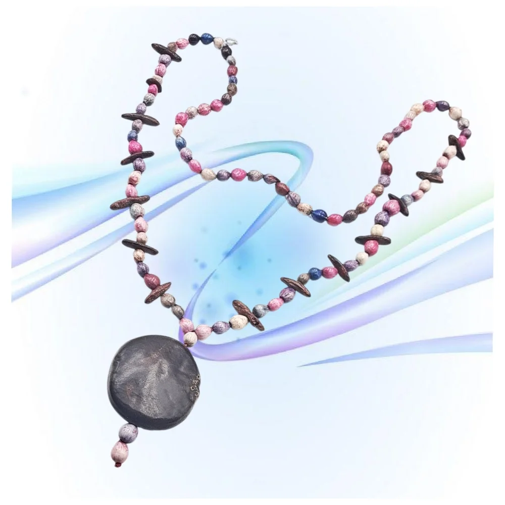 Elegant Multicolor Beaded Necklace